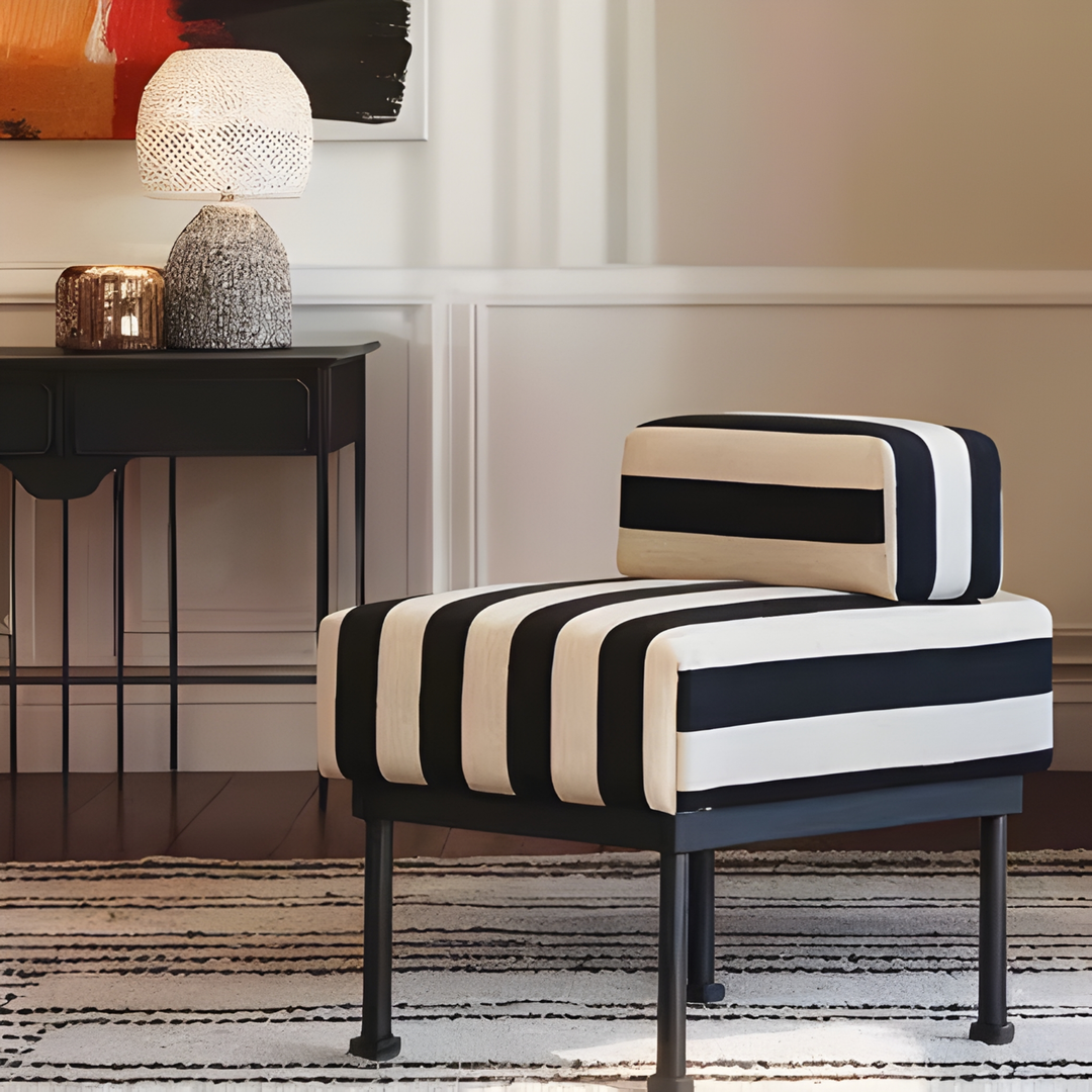 RAVENO Modern Fabric Lounge Chair - Urban Mood Singapore
