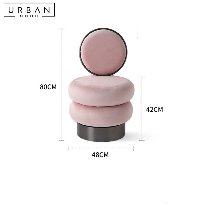 RAVLIC Modern Velvet Vanity Chair