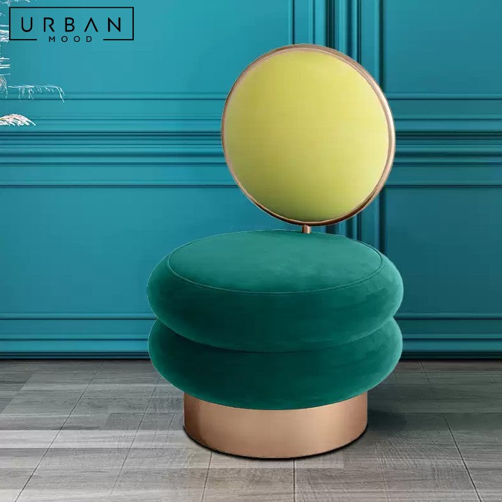 RAVLIC Modern Velvet Vanity Chair