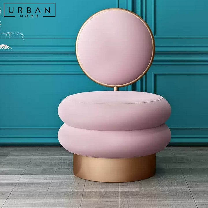 RAVLIC Modern Velvet Vanity Chair