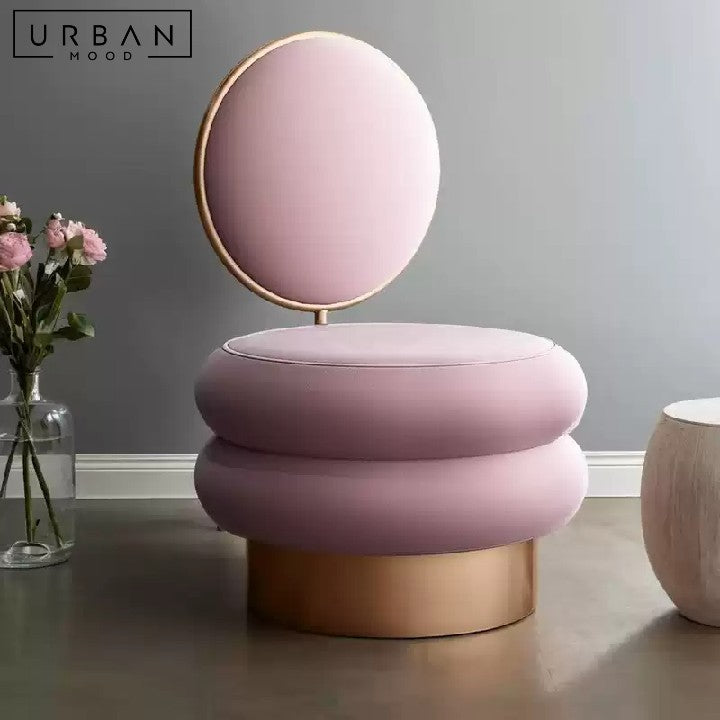 RAVLIC Modern Velvet Vanity Chair