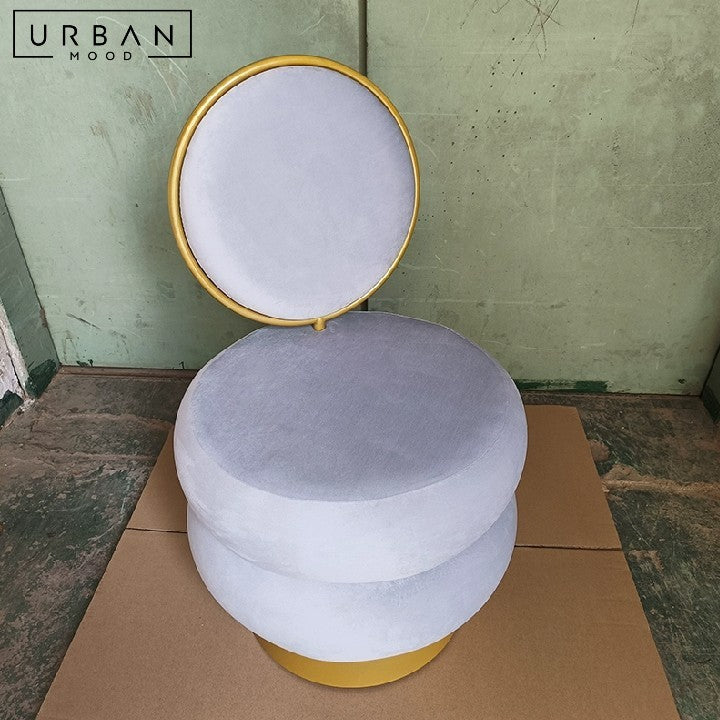 RAVLIC Modern Velvet Vanity Chair