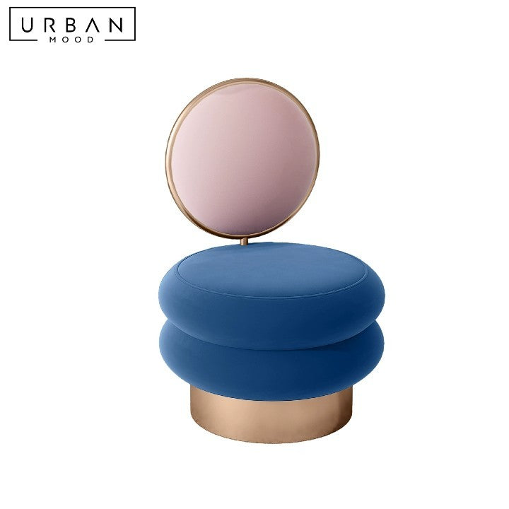 RAVLIC Modern Velvet Vanity Chair