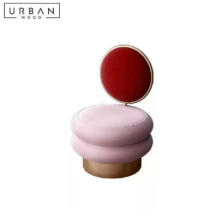 RAVLIC Modern Velvet Vanity Chair