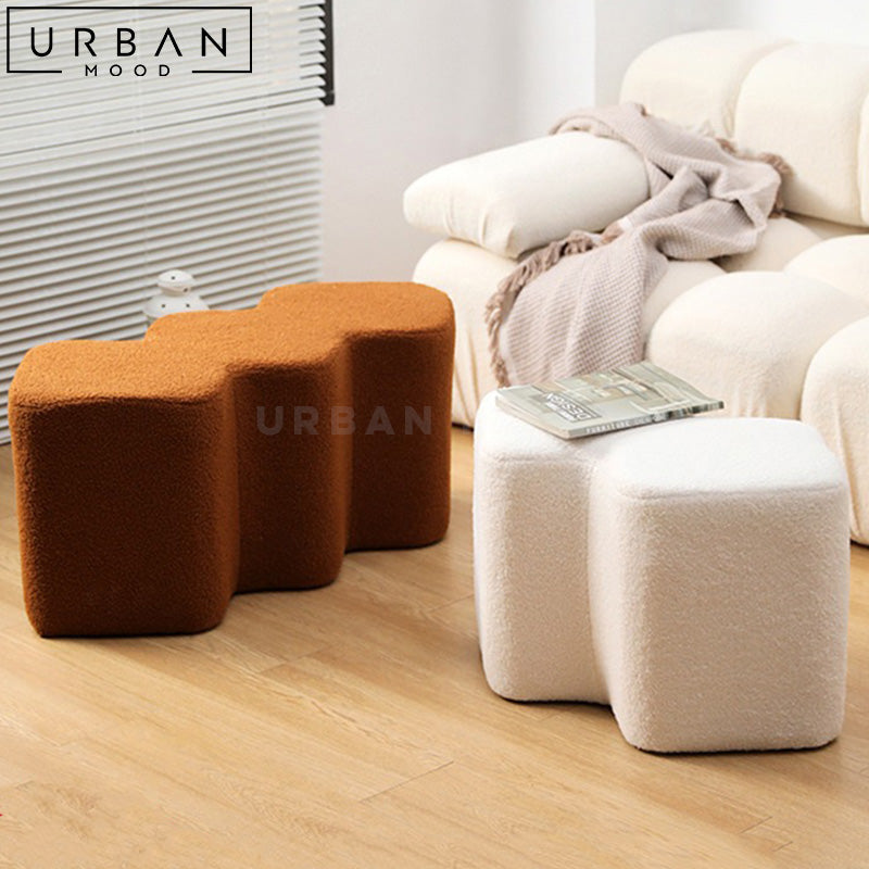 RCURE Modern Boucle Stool