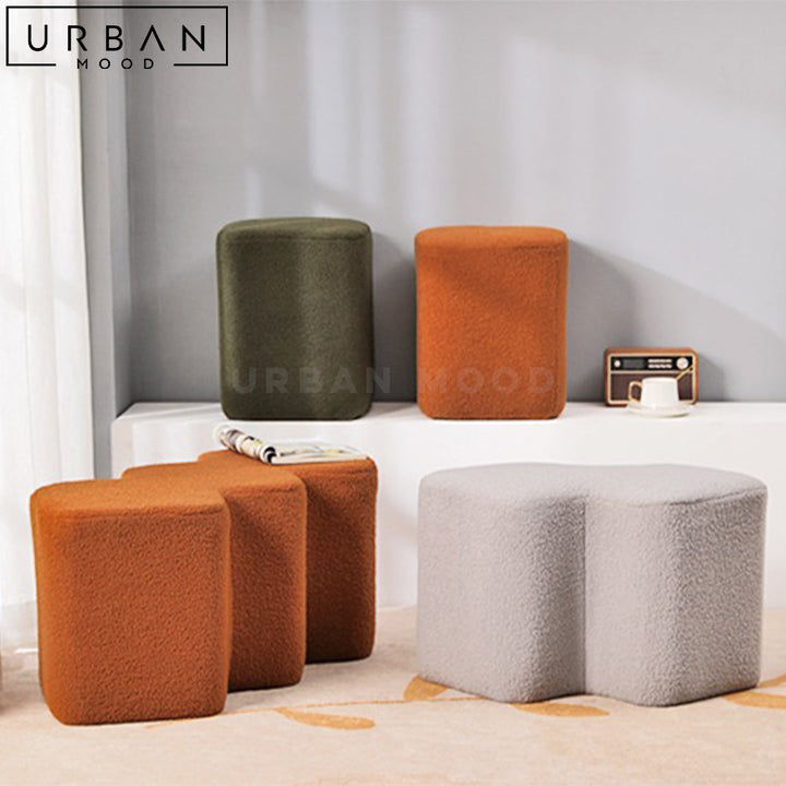 RCURE Modern Boucle Stool