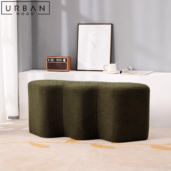 RCURE Modern Boucle Stool