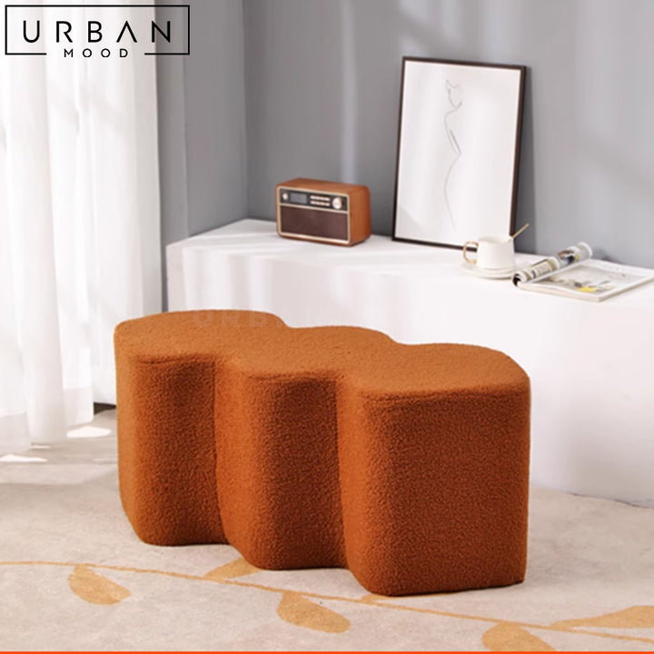 RCURE Modern Boucle Stool