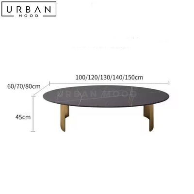 RECAR Modern Sintered Stone Coffee Table