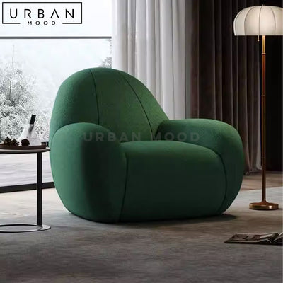 RECCA Modern Boucle Leisure Chair
