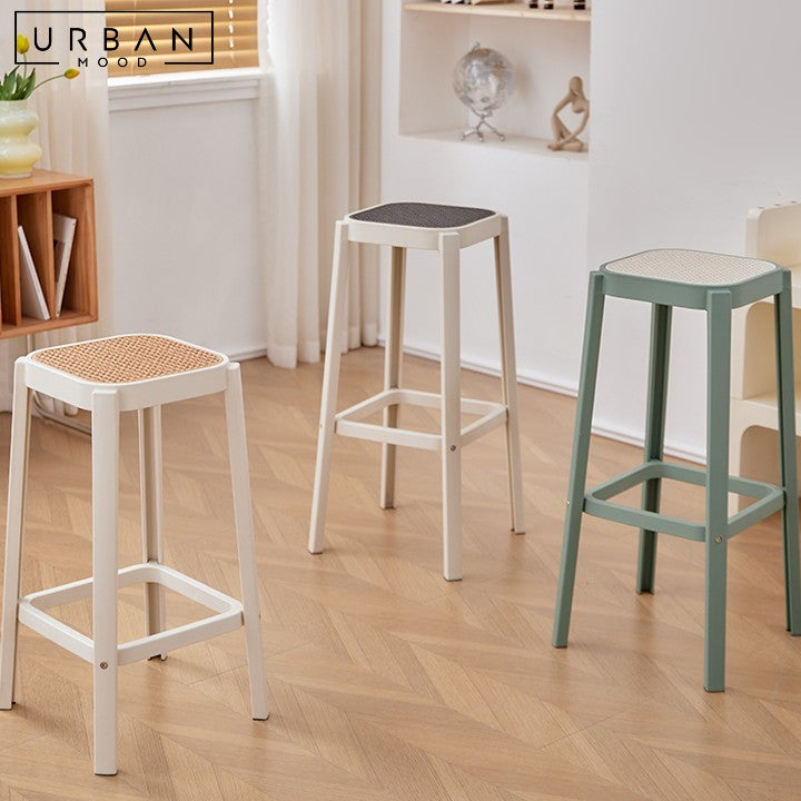 REDA Modern Plastic Bar Chair