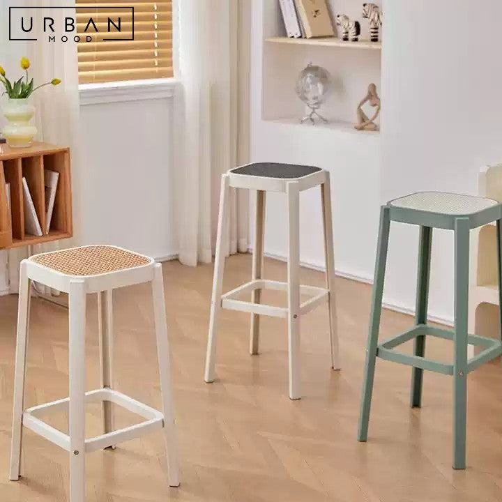 REDA Modern Plastic Bar Chair