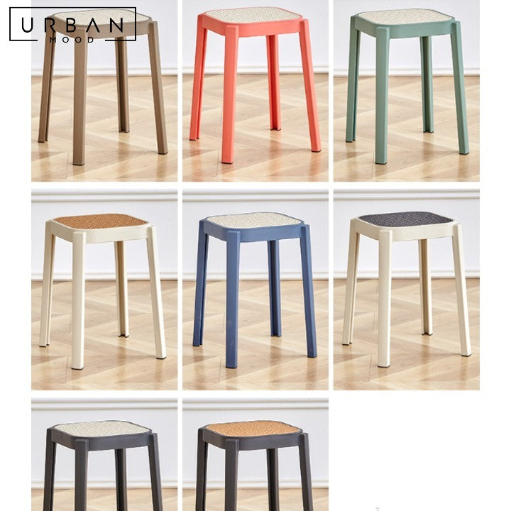 REDA Modern Plastic Bar Chair