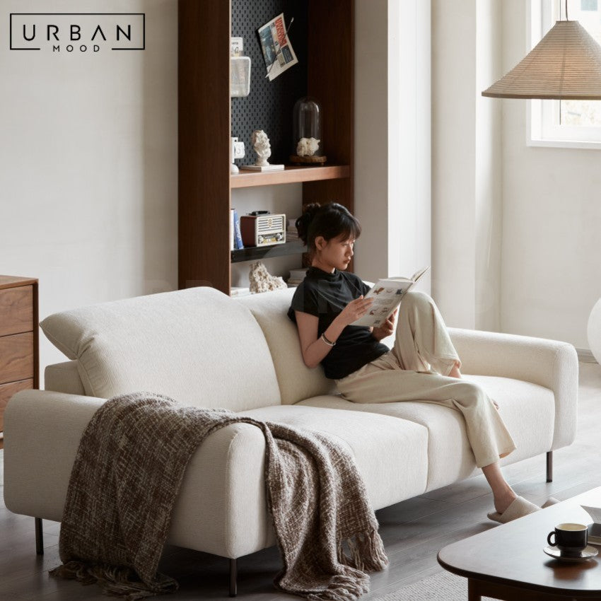 REIKA Modern Adjustable Fabric Sofa