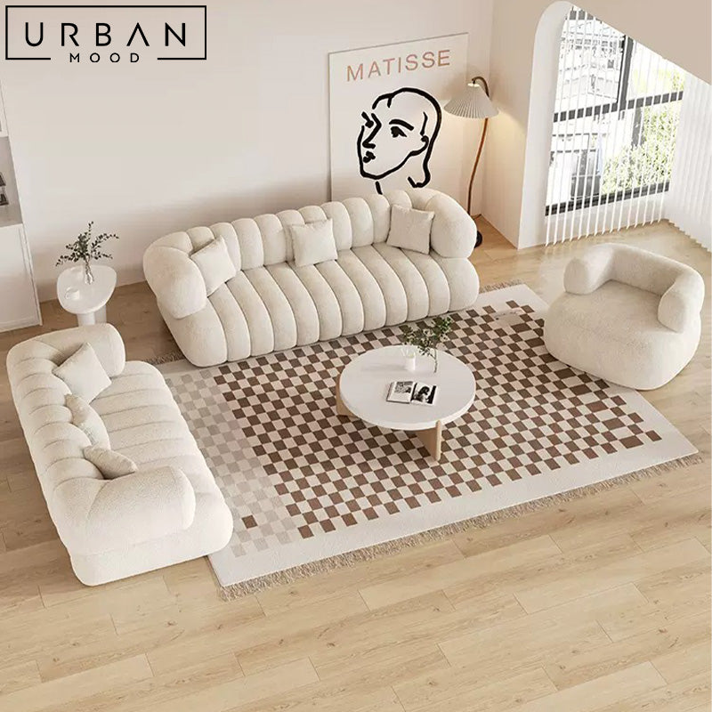 REINA Modern Fabric Sofa