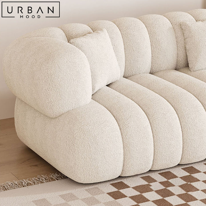 REINA Modern Fabric Sofa