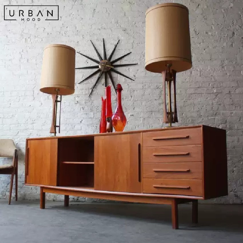 REIN Retro Solid Wood Sideboard