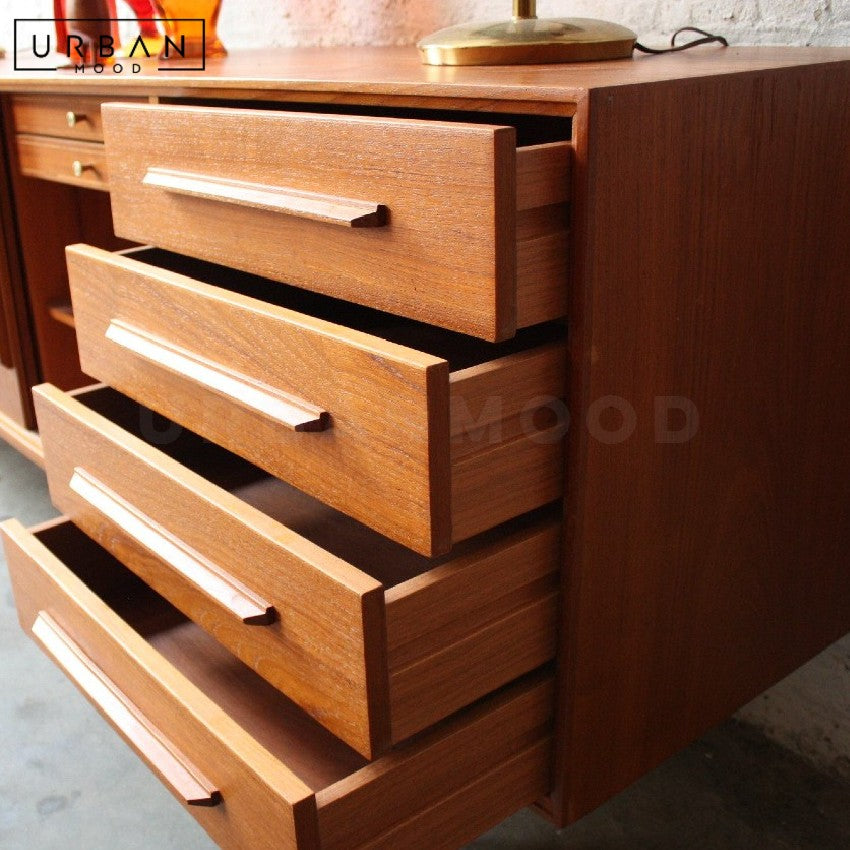 REIN Retro Solid Wood Sideboard