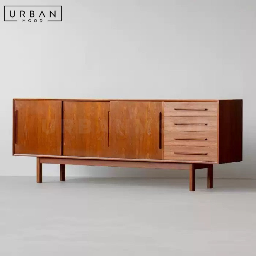 REIN Retro Solid Wood Sideboard