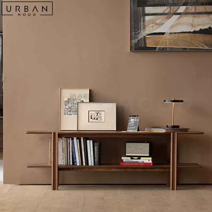 REIS Modern Solid Wood Display Shelf