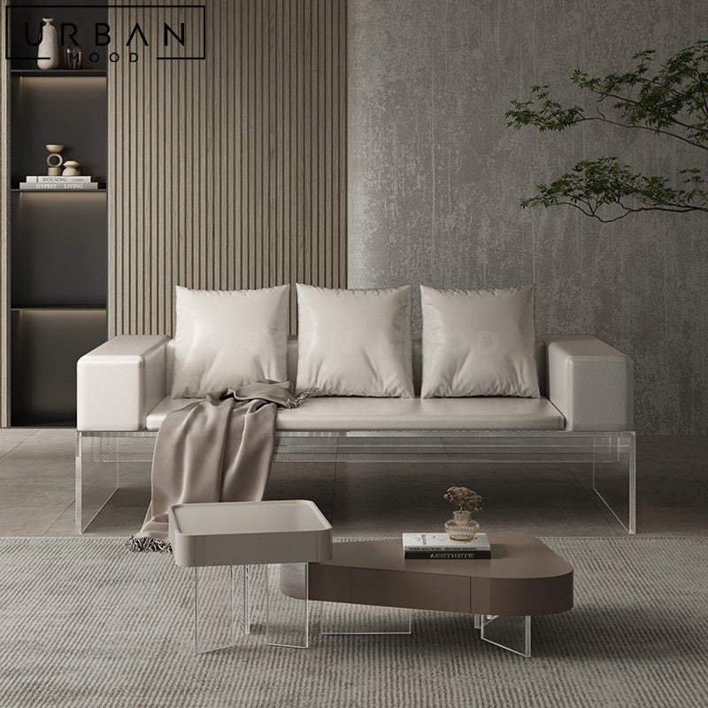 REKA Modern Leather Sofa