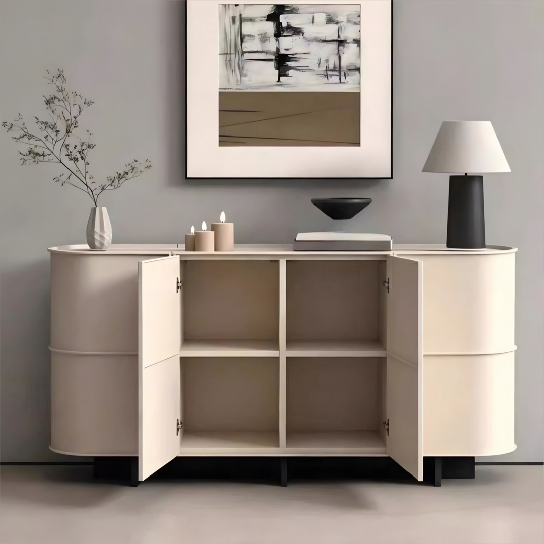 RELIEF Modern Curved Sideboard - Urban Mood Singapore