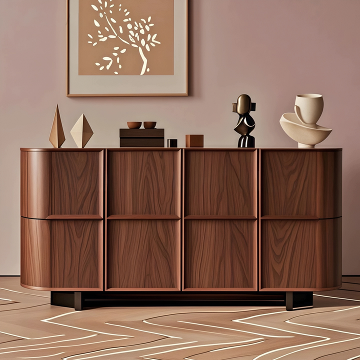 RELIEF Modern Curved Sideboard - Urban Mood Singapore
