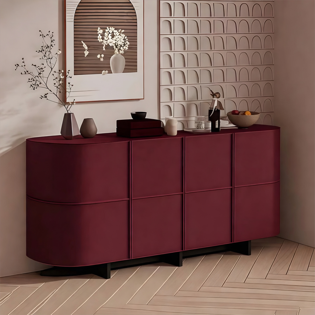 RELIEF Modern Curved Sideboard - Urban Mood Singapore