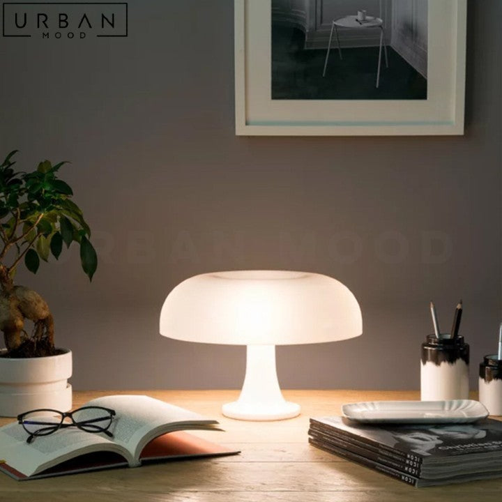 REMMY Modern Mushroom Table Lamp