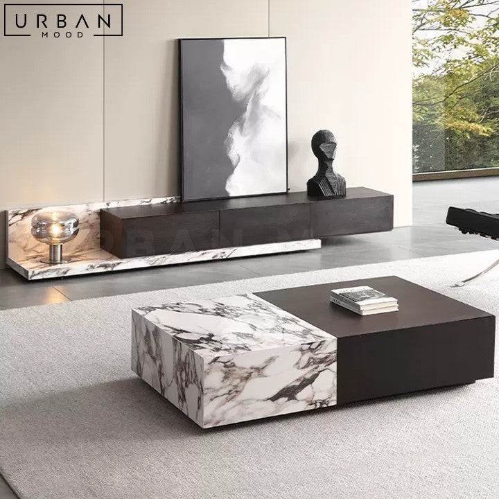 RENATO Modern Sintered Stone Coffee Table