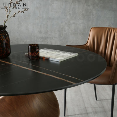 RENAUD Modern Sintered Stone Round Dining Table