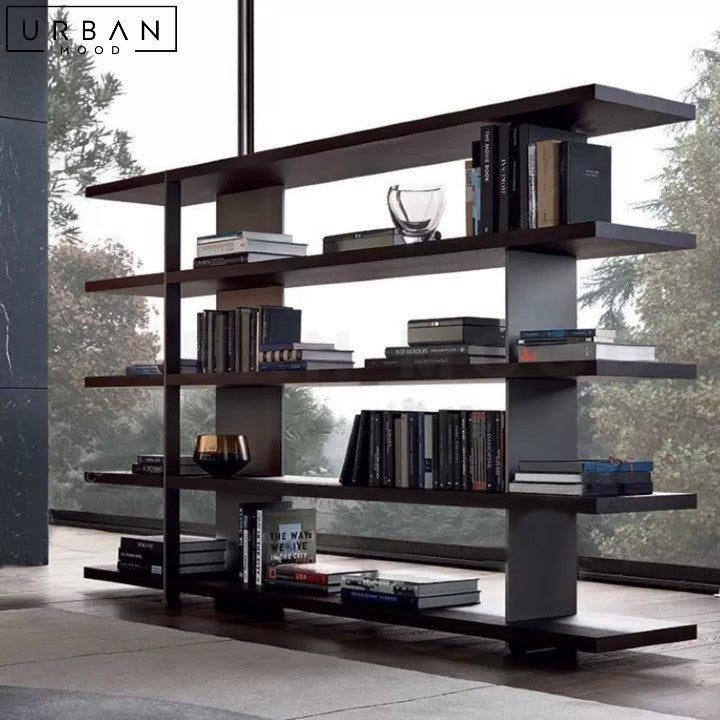 ENDIZ Modern Solid Wood Bookshelf