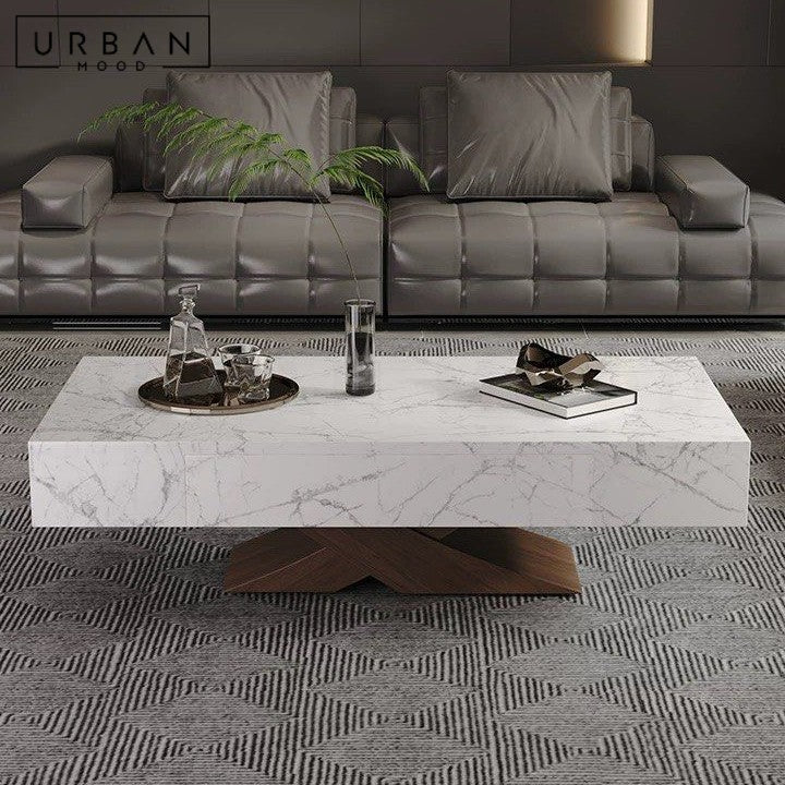 CASSA Modern Sintered Stone Coffee Table