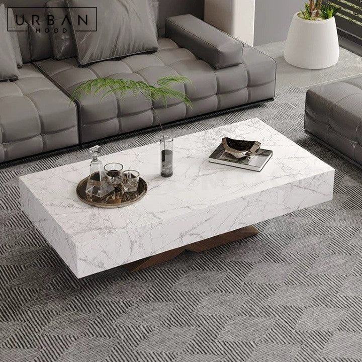 CASSA Modern Sintered Stone Coffee Table