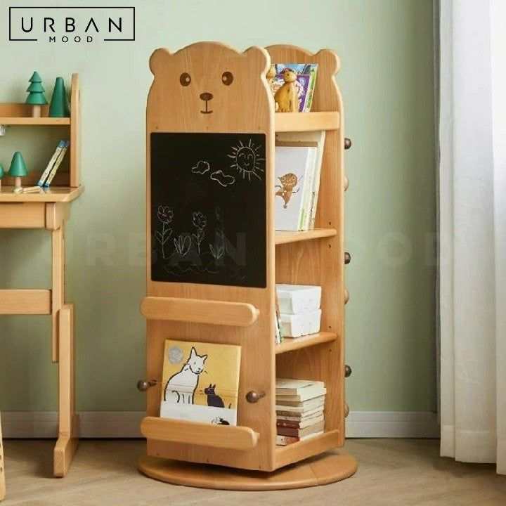 RHEE Revolving Solid Wood Shelf