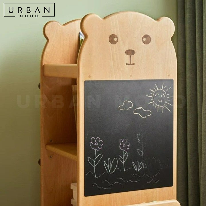 RHEE Revolving Solid Wood Shelf