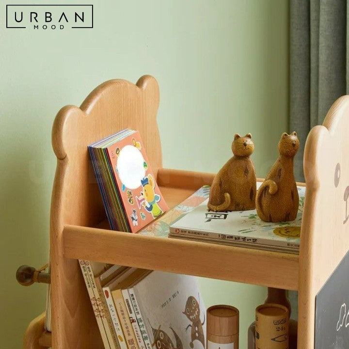 RHEE Revolving Solid Wood Shelf