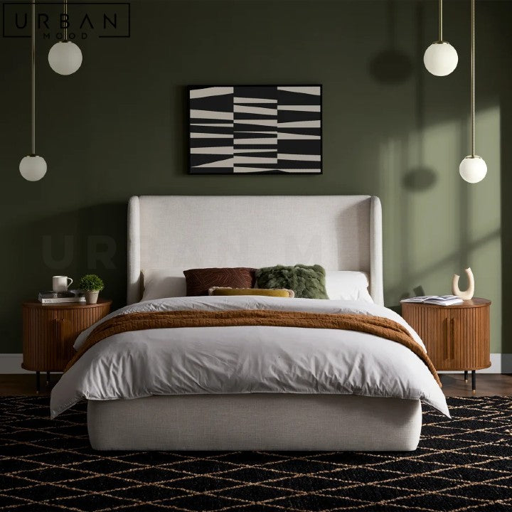 RHETTY Modern Fabric Bedframe