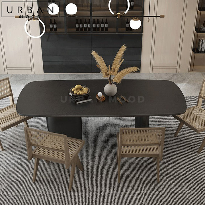 RIAN Modern Solid Wood Dining Table