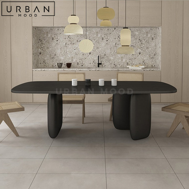 RIAN Modern Solid Wood Dining Table