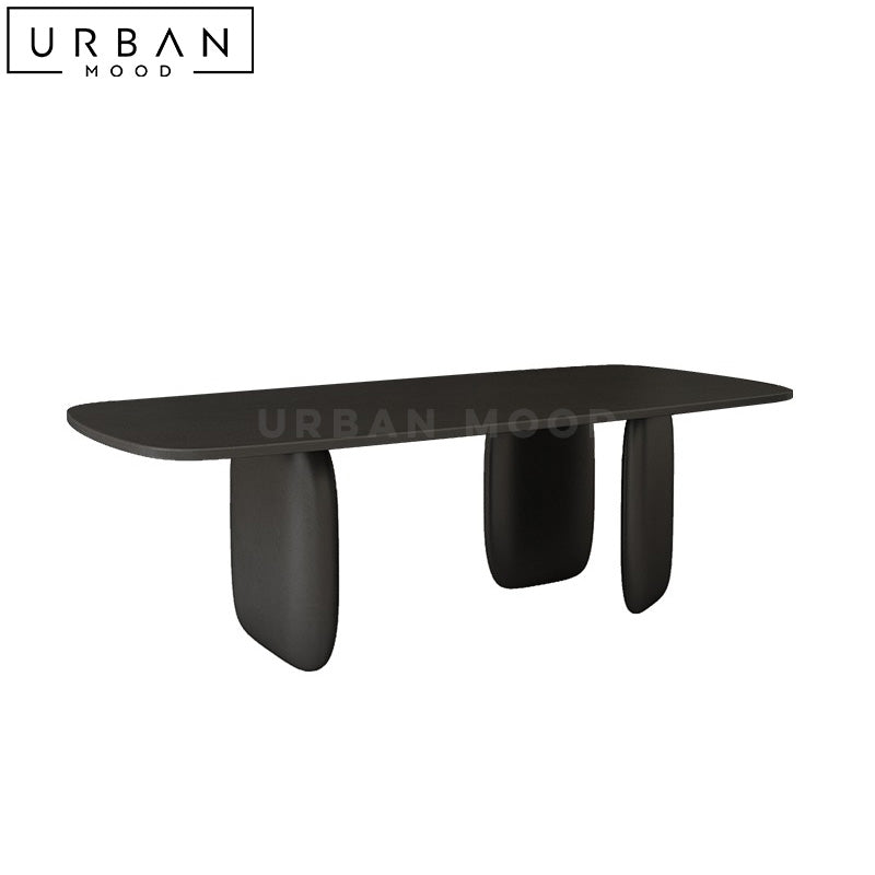 RIAN Modern Solid Wood Dining Table