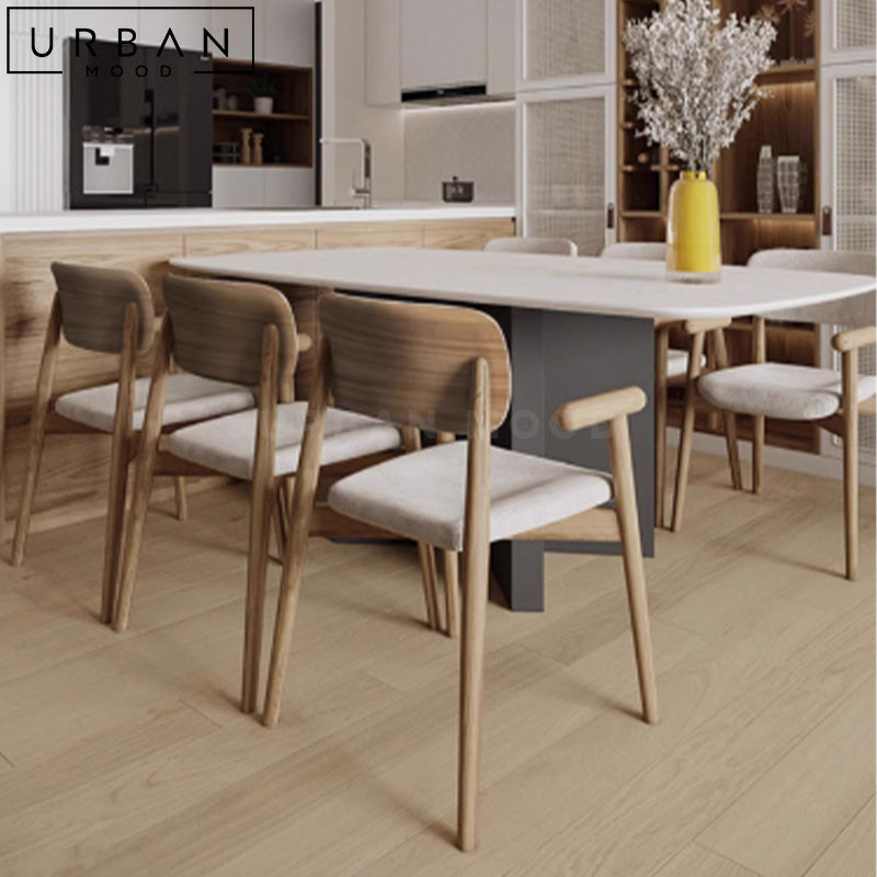 RICARD Modern Solid Wood Dining Chair