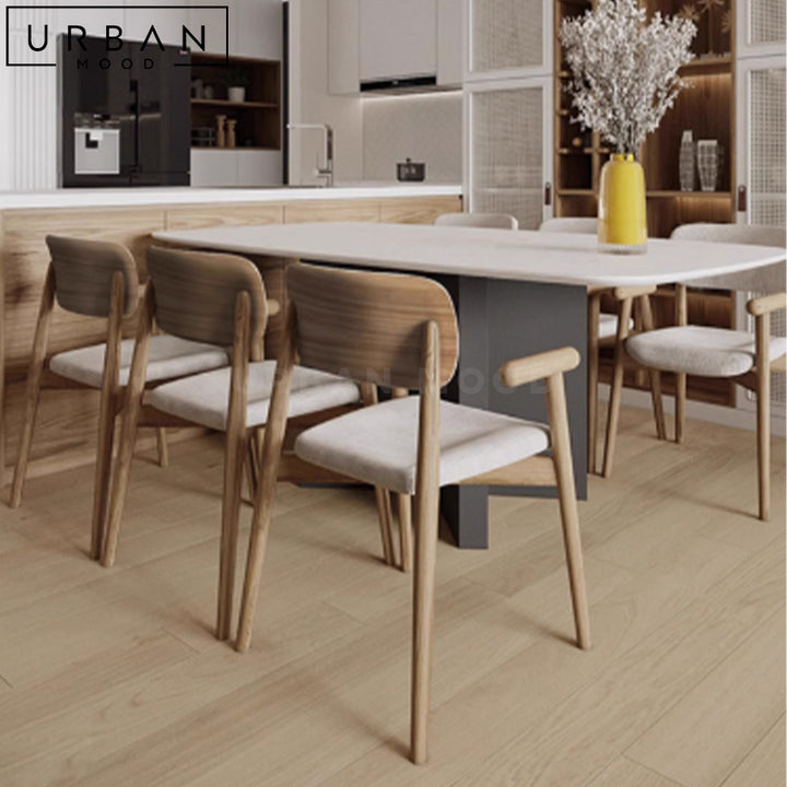 RICARD Modern Solid Wood Dining Chair