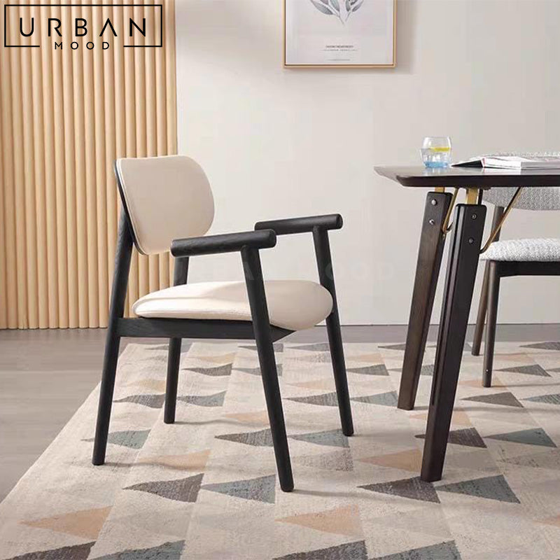 RICARD Modern Solid Wood Dining Chair