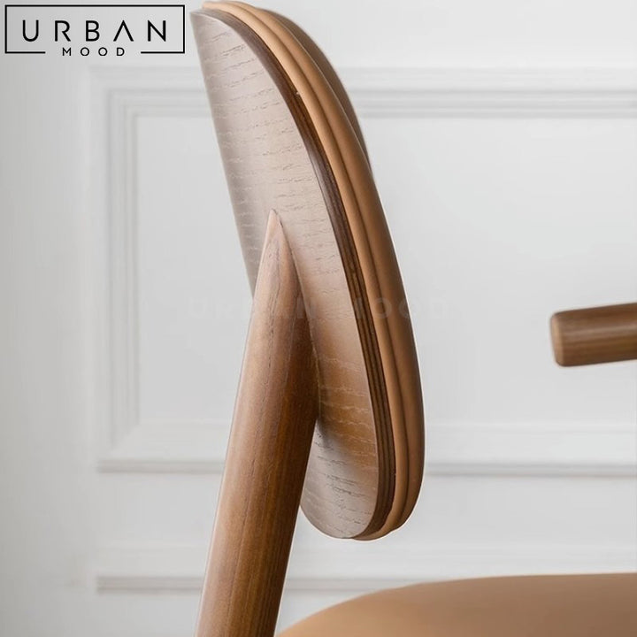 RICARD Modern Solid Wood Dining Chair