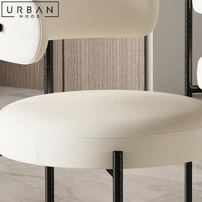 RIDAN Modern Leather Dining Chair