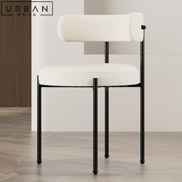 RIDAN Modern Leather Dining Chair