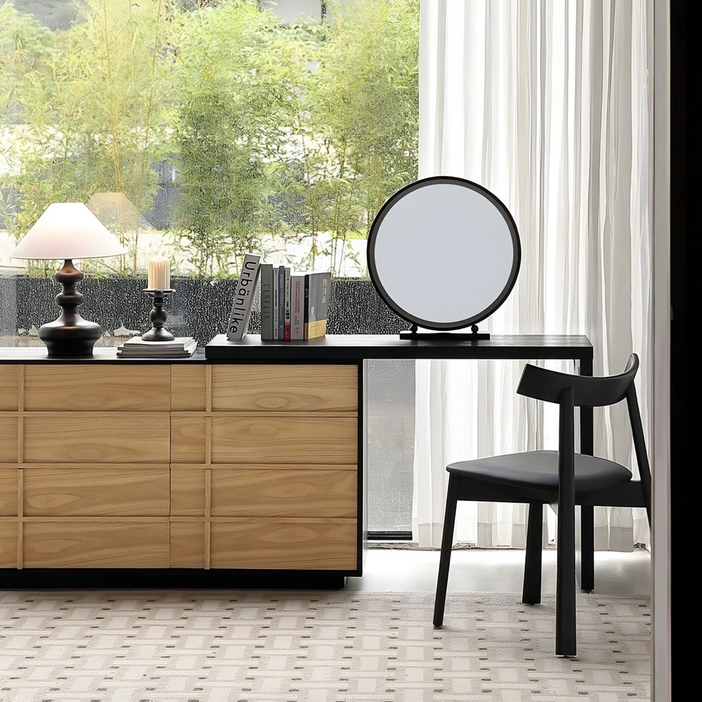 RIELA Modern Solid Wood Vanity Set - Urban Mood Singapore