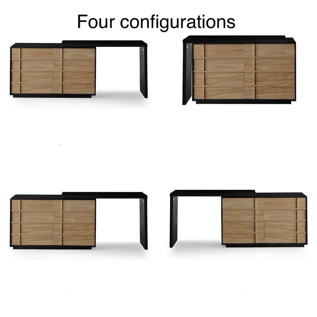 RIELA Modern Solid Wood Vanity Set - Urban Mood Singapore