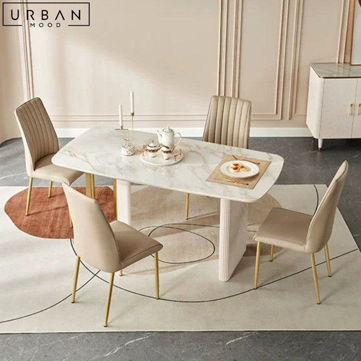 RIDERS Modern Sintered Stone Dining Table